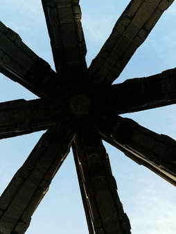 The crown of the Wallace Monument Stirling near Appletree Cottage