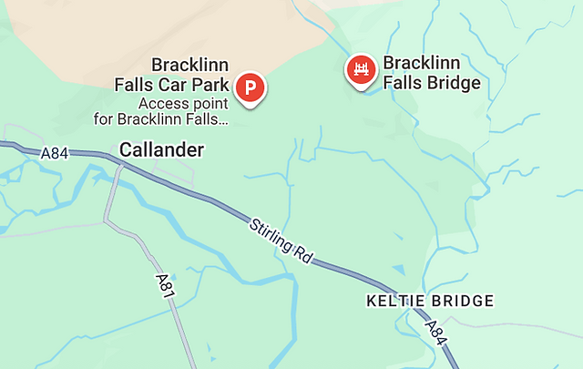 Bracklinn Falls near Callander
