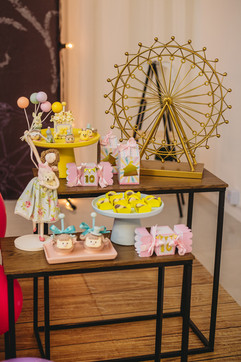 Circo Rosa na Marshmallow Fun