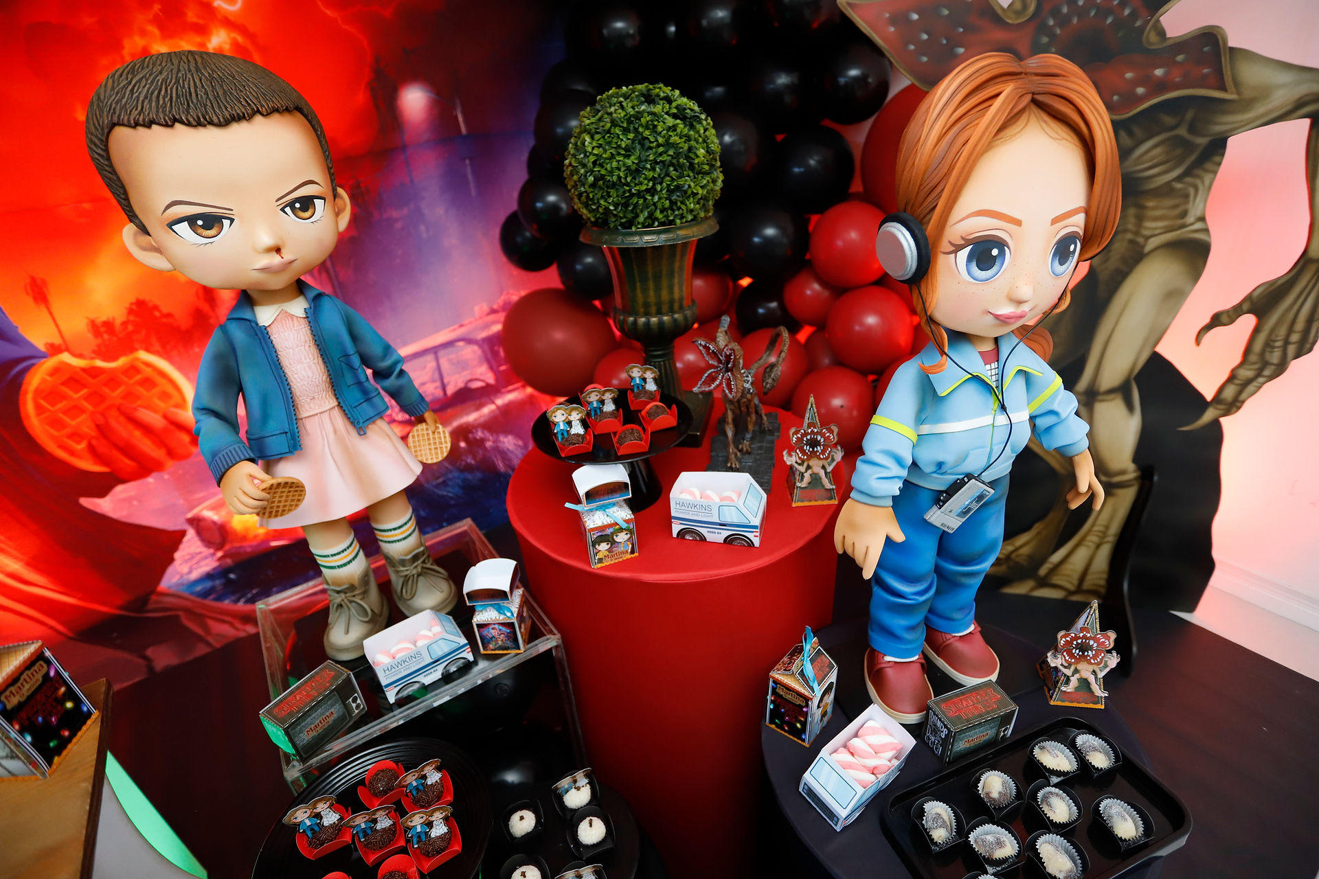 Decoração Stranger Things na Marshmallow Fun