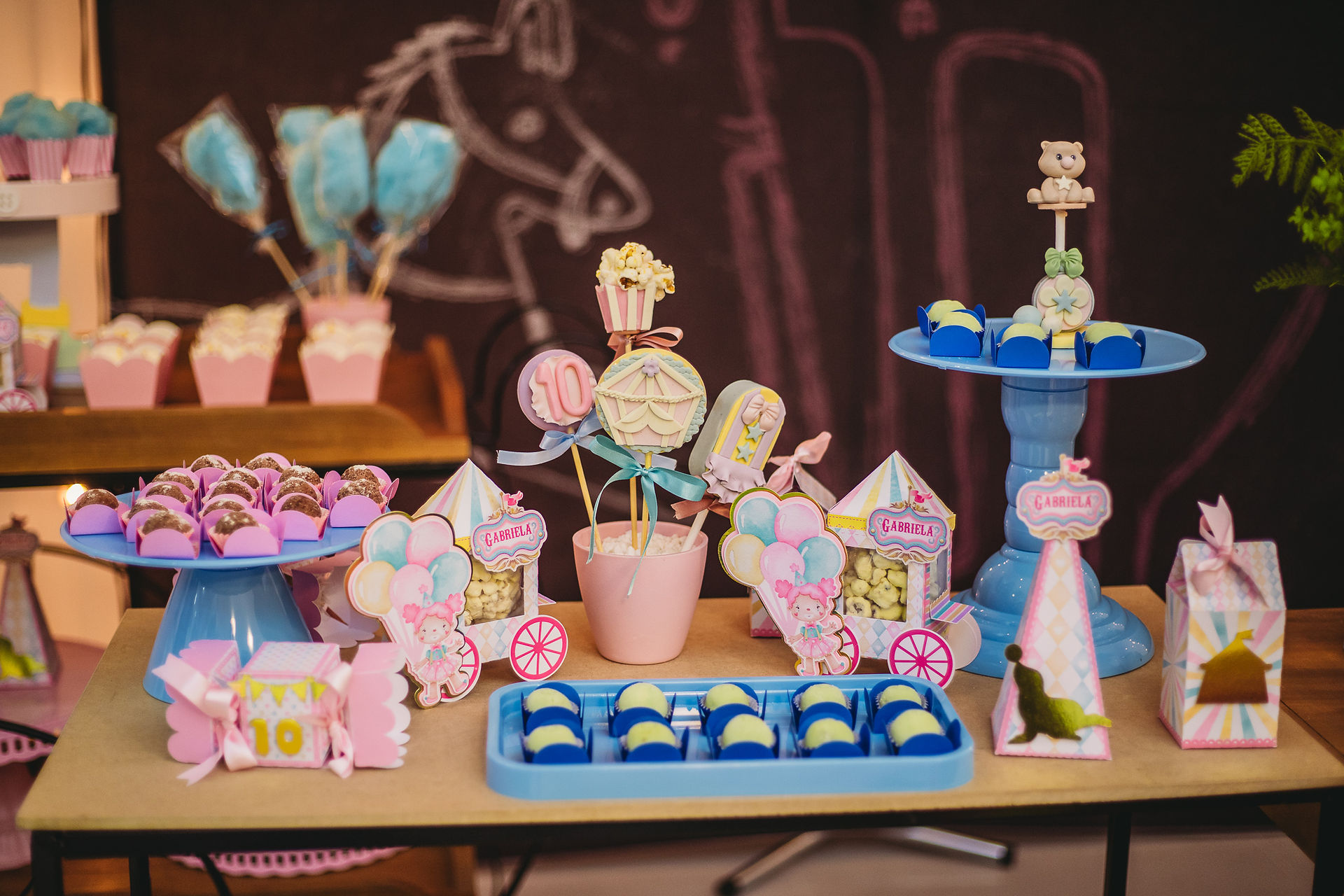 Circo Rosa na Marshmallow Fun