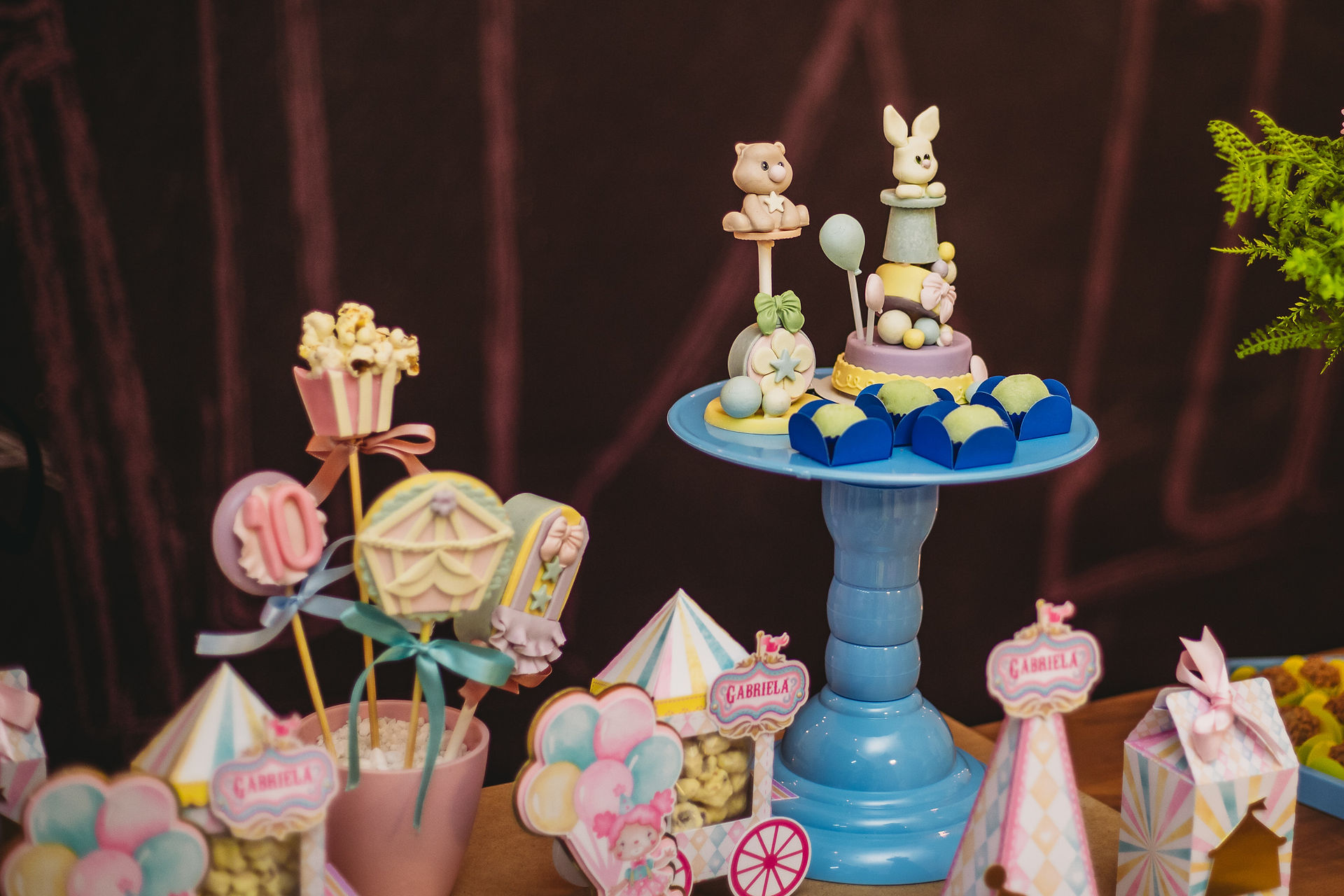 Circo Rosa na Marshmallow Fun