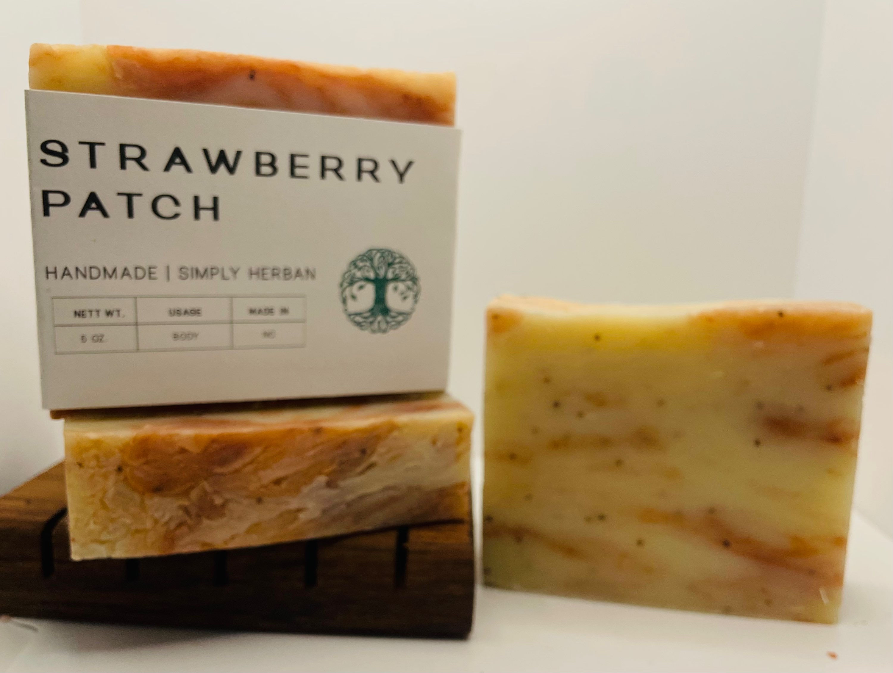 Strawberry Patch Handcrafted Soap