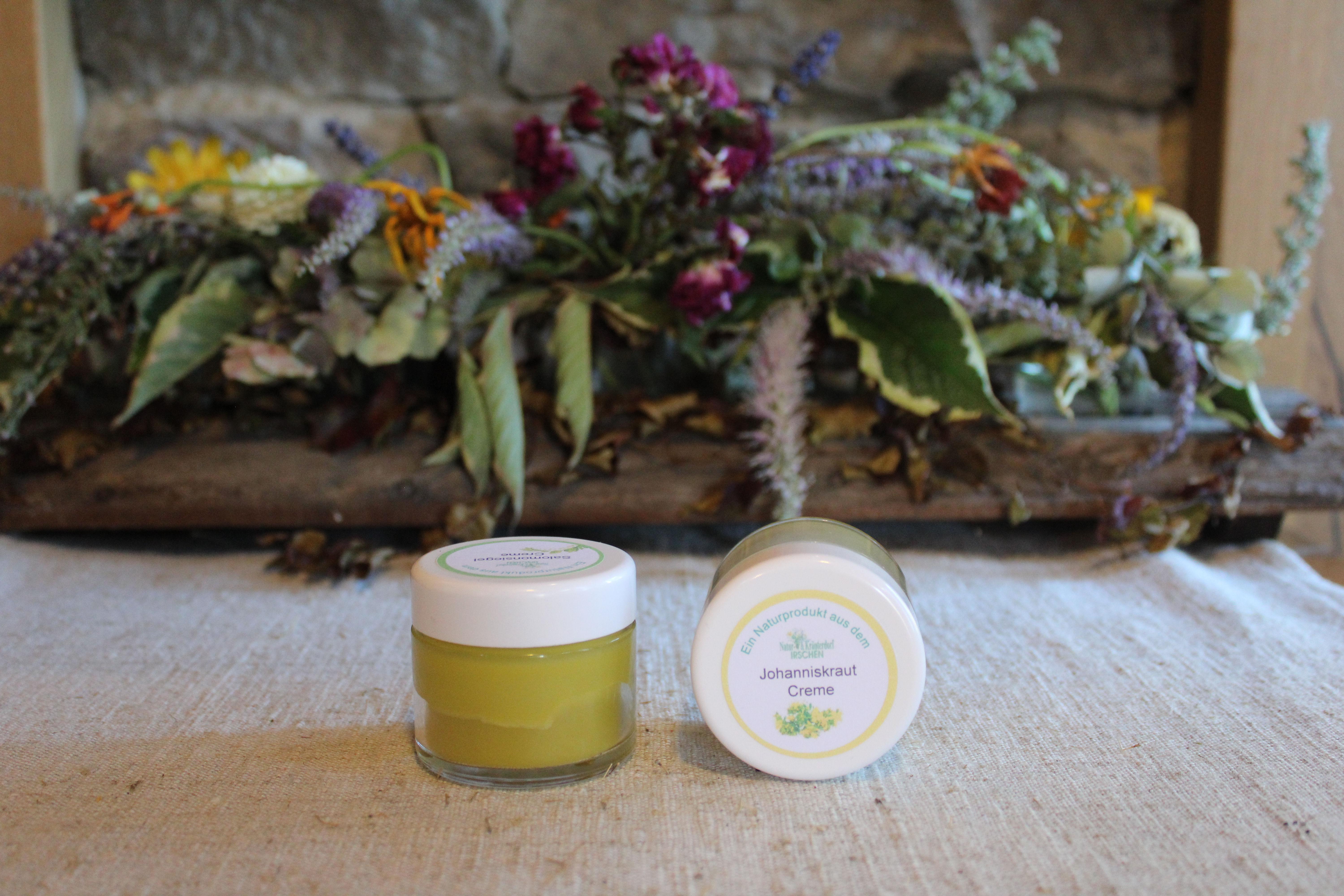 Zwei Döschen Lemongras-Salbe, Kräuterdorf Irschen