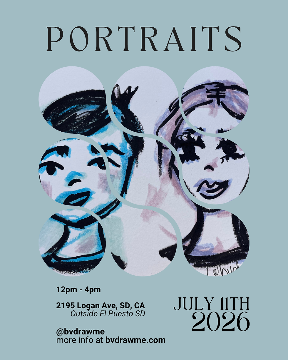 @bvdrawme portraits