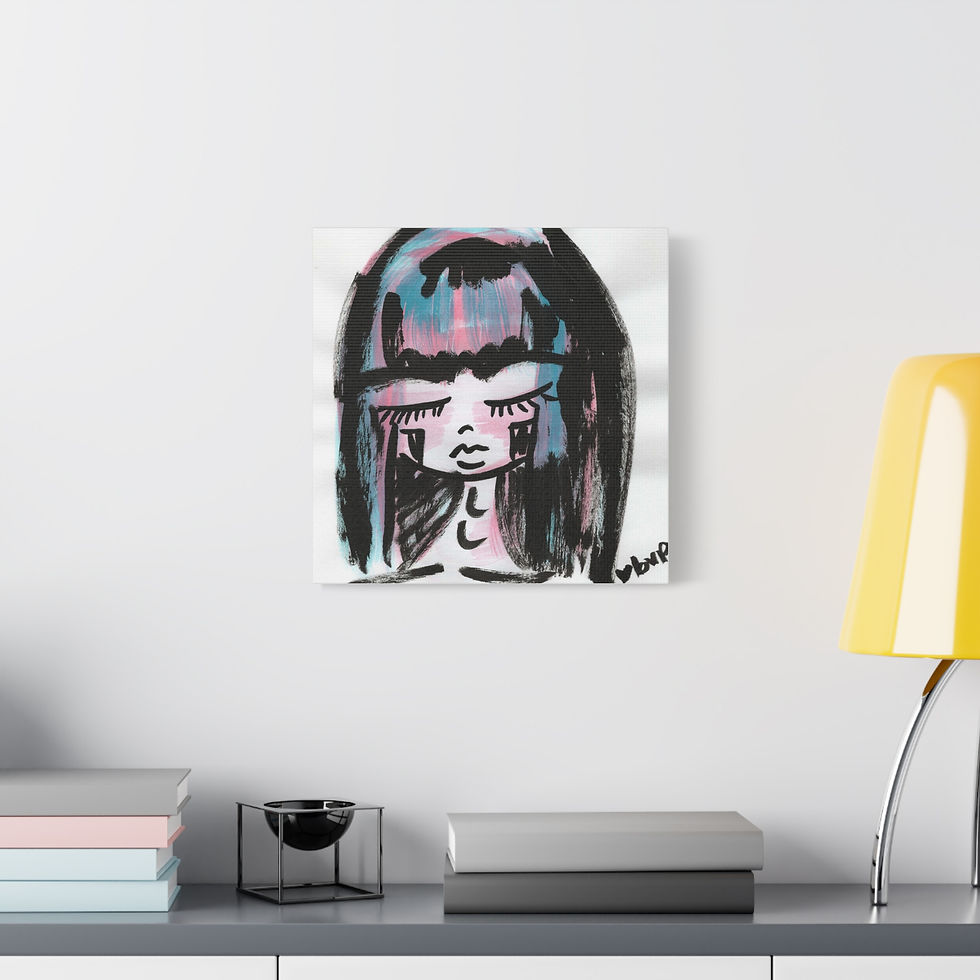 Thumbnail: Nikki Matte Canvas, Stretched, 1.25"