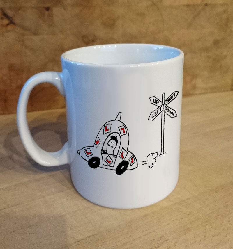 France - Once Upon a Peanut ceramic mug, (image)