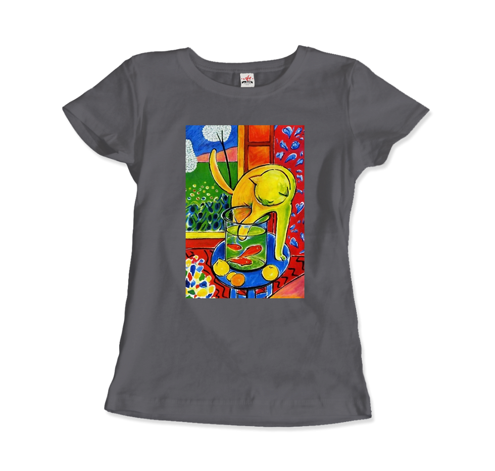 Thumbnail: Henri Matisse the Cat With Red Fishes 1914 Artwork T-Shirt