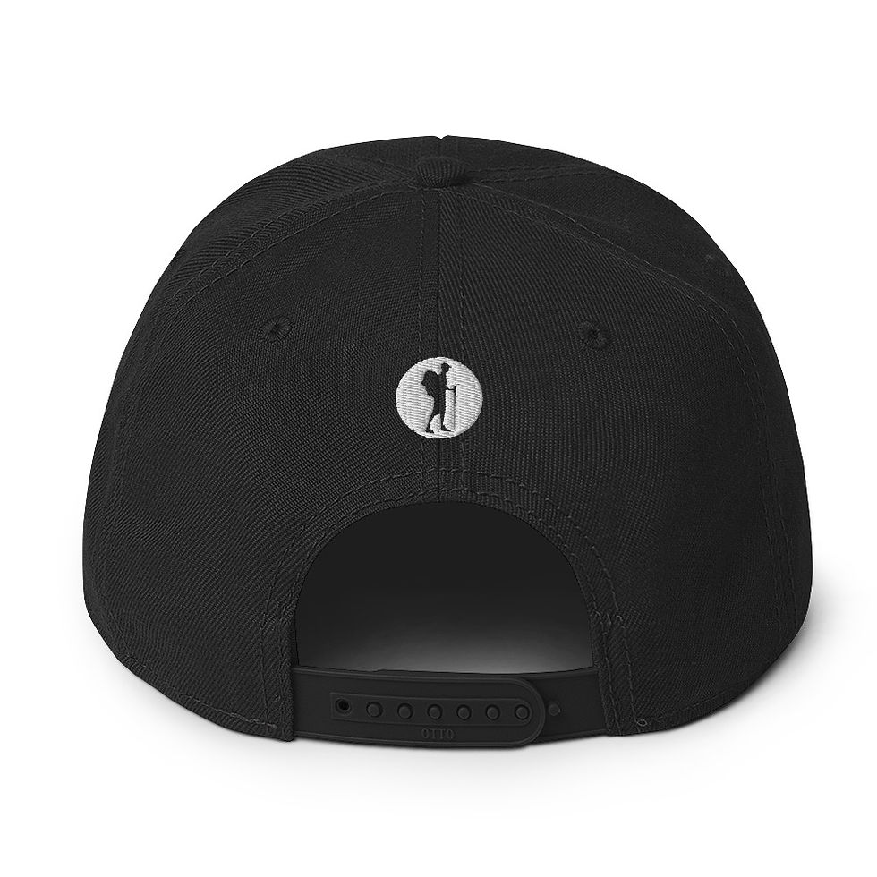 Miniatura: Black &amp; White Hot Sun - Opciones de color Snapback | Gorro Otto 125-978