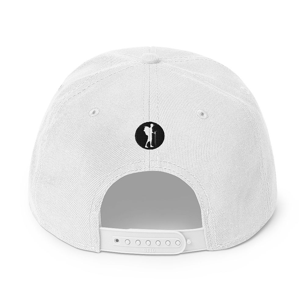 Miniatura: Black &amp; White Hot Sun - Opciones de color Snapback | Gorro Otto 125-978