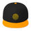 Thumbnail: Orange & Gold Hot Sun - Match Option Snapback | Otto Cap 125-978