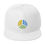 Thumbnail: Color Mountain, Sky & Sun - White Snapback | Otto Cap 125-978