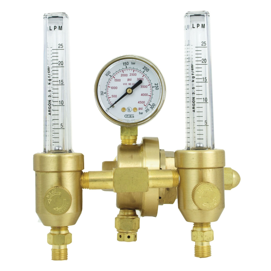 GENTEC 196 Series Dual Flowmeter Regulator