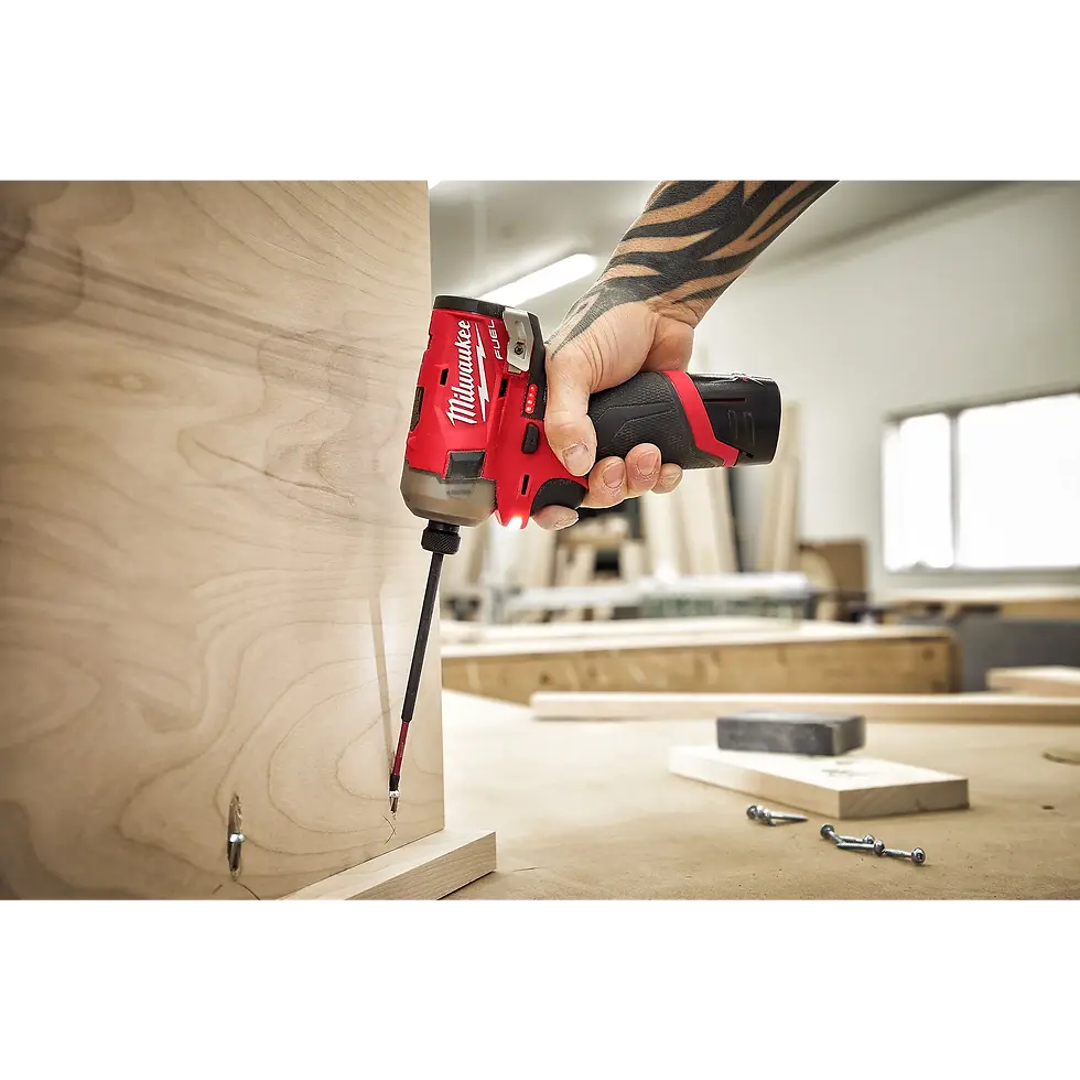 Thumbnail: Milwaukee M12 FUEL SURGE 12V Lithium-Ion Brushless Cordless 1/4 in. Hex Impact D
