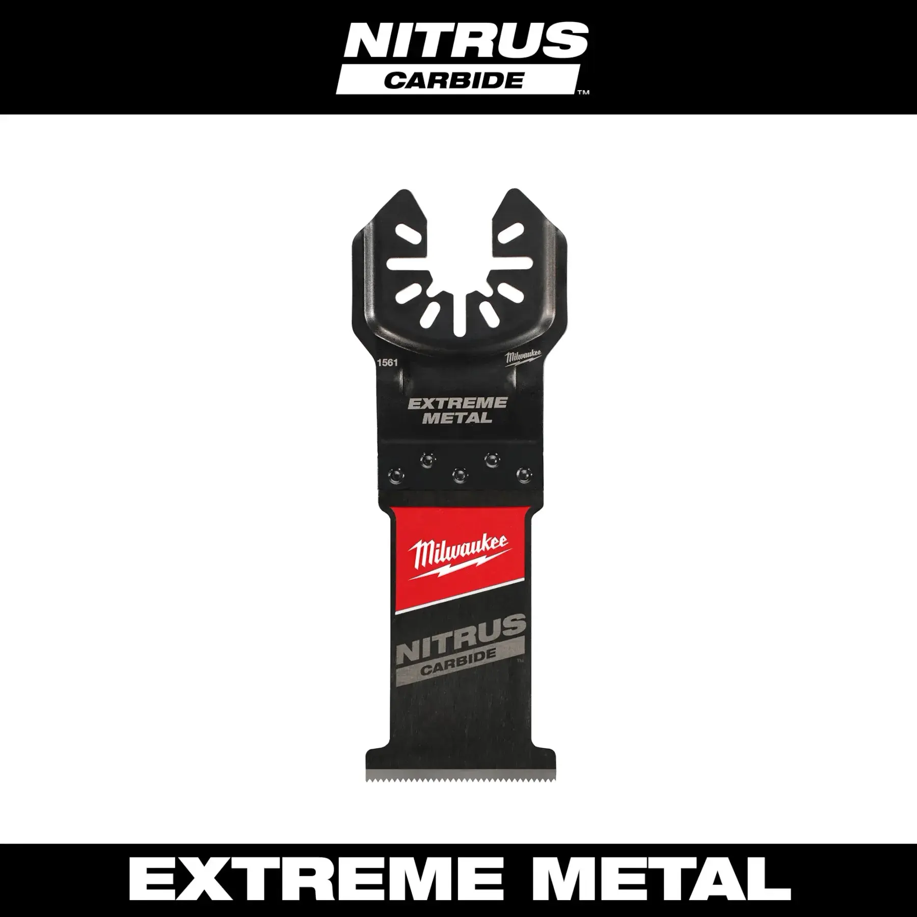 Milwaukee 1-3/8 in. Nitrus Carbide Universal Fit Extreme Metal Cutting Oscillati