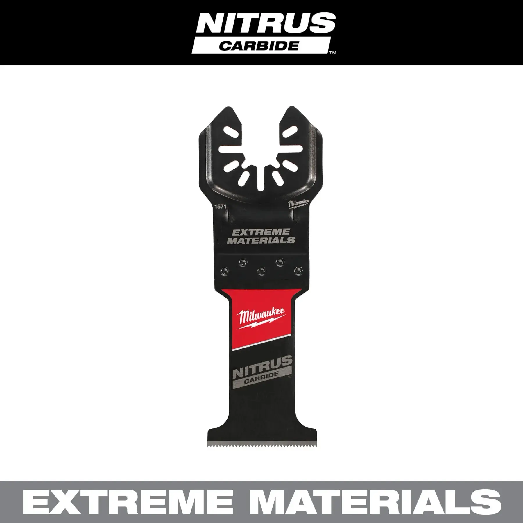 Milwaukee 1-3/8 in. Nitrus Carbide Universal Fit Extreme Materials Cutting Oscil