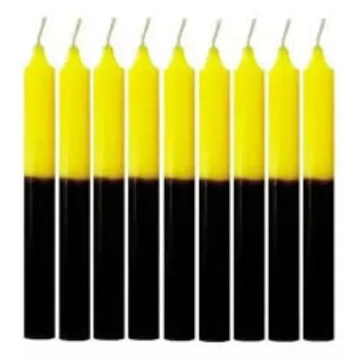 Kit de 8 Velas Bicolor - Varios Modelos