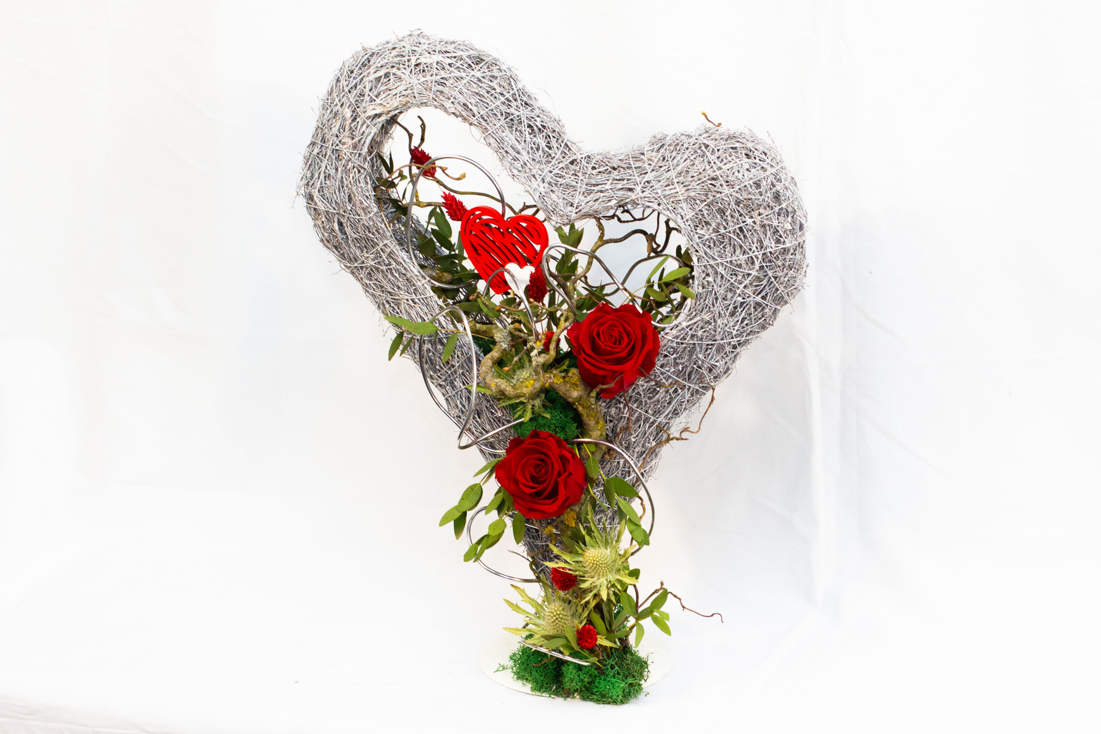 Raumdeko "Big Heart" Red