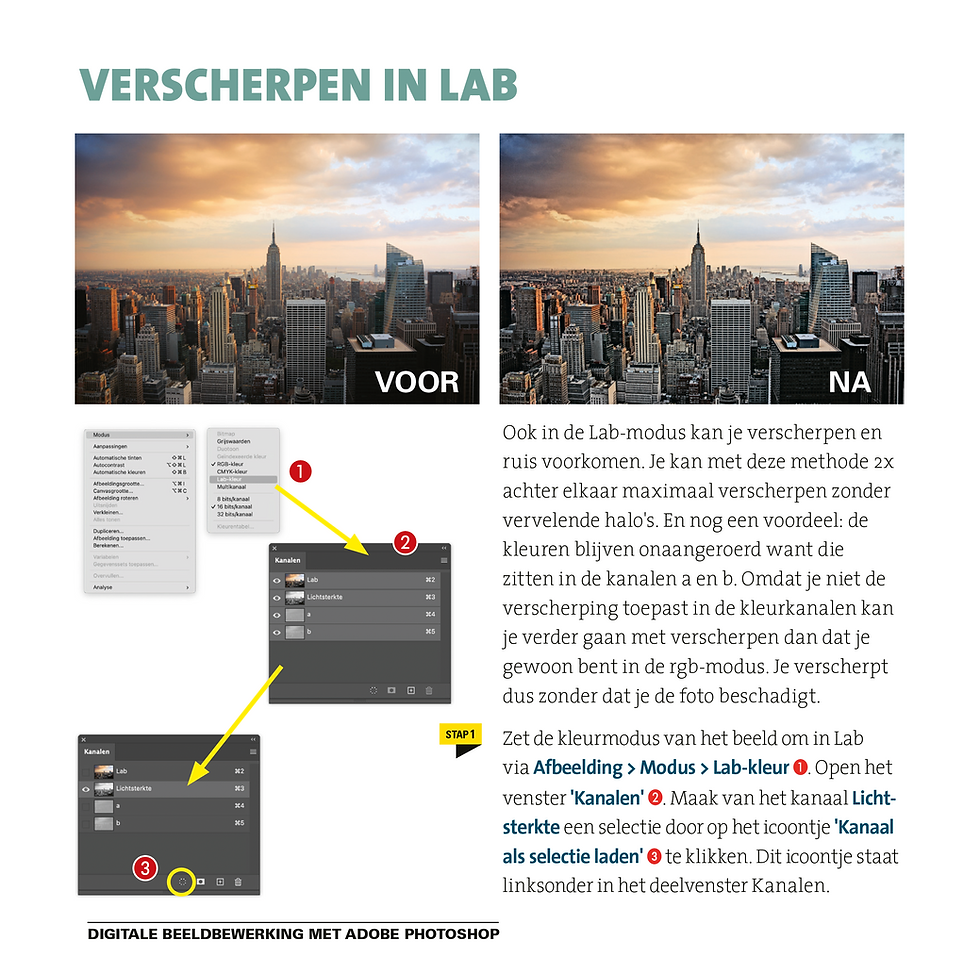 Thumbnail: Photoshop Sharp! Verscherpen in Photoshop Creative Cloud 2024