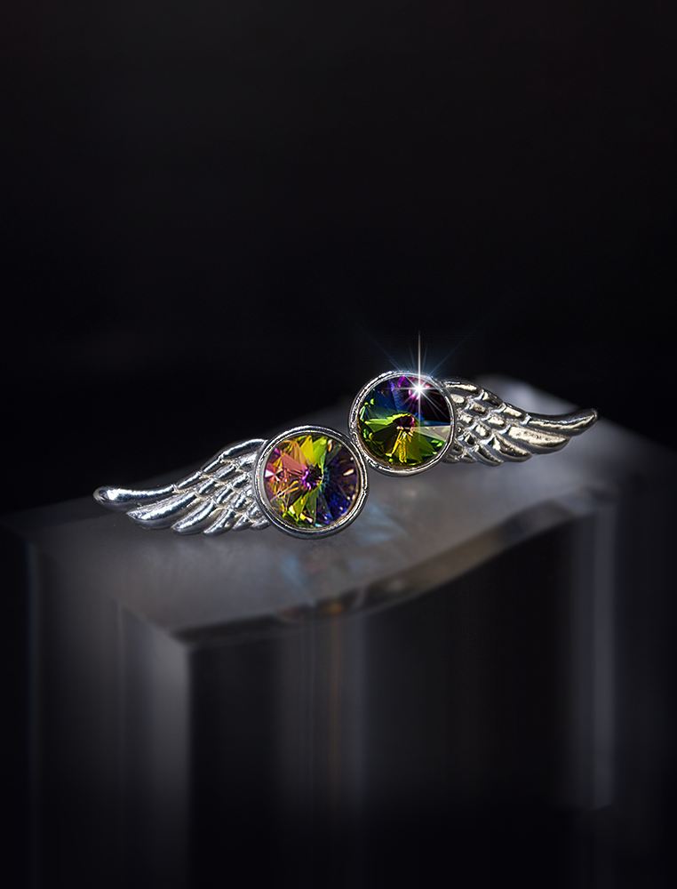 SKRZYDŁA - kolczyki sztyfty