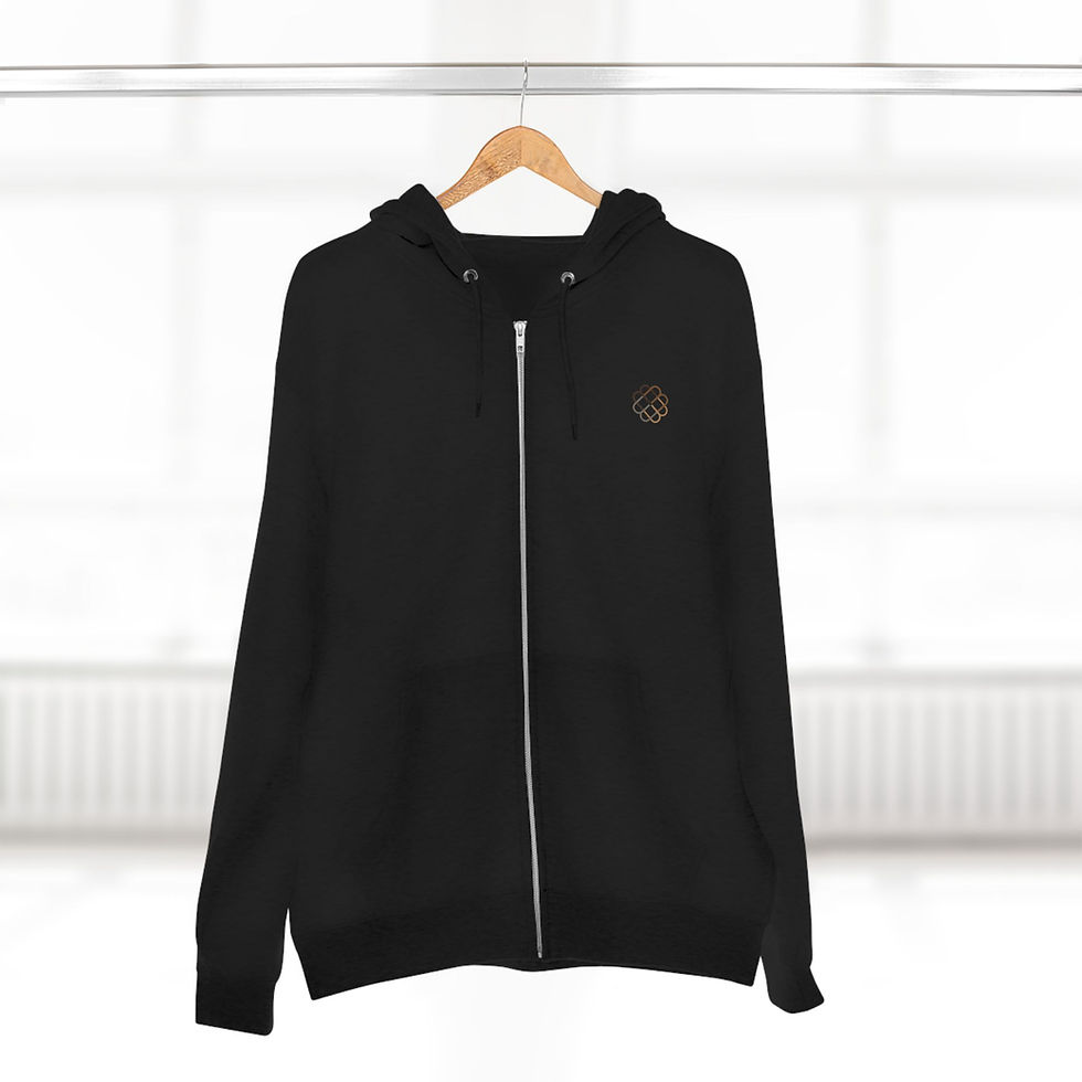 Thumbnail: Unisex Zip Hoodie with Hood