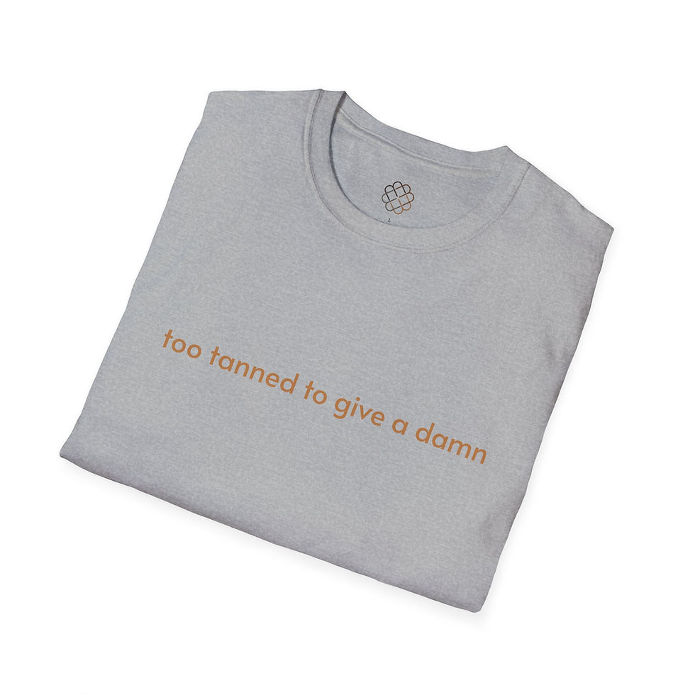Thumbnail: "Too Tanned" Unisex Short-sleeve T-Shirt - 