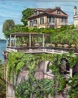 The Cliffs of Sorrento, Italy