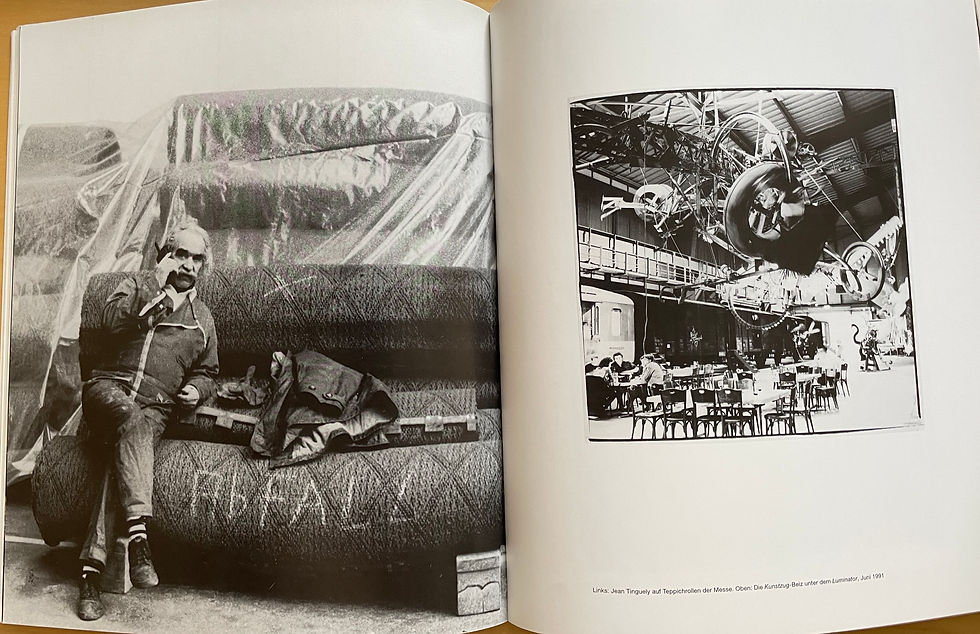 Miniature : UBS und Museum J. Tinguely, Basel (Hrsg.): Jean Tinguely - Der Luminator