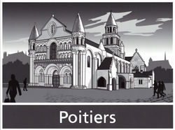 Panneau d'animation touristique