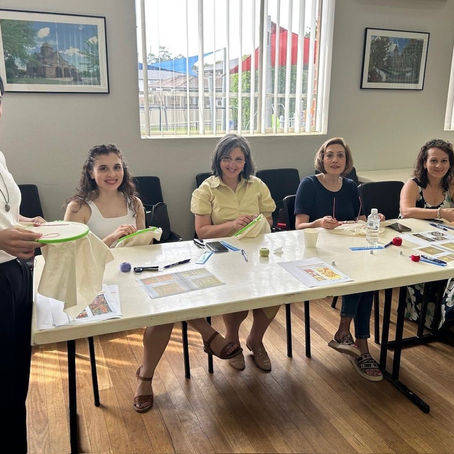 Stitch by Stitch: Marash Embroidery Workshop Threads Tradition with Creativity