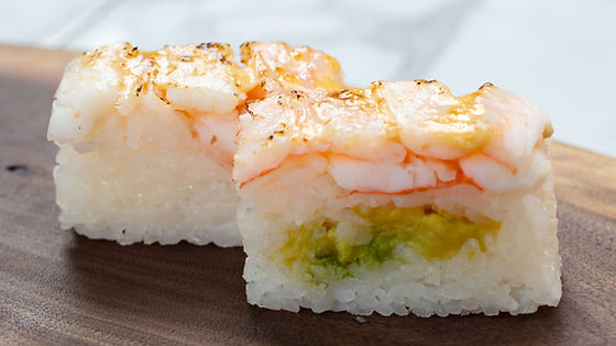 Shrimp Pressed Sushi