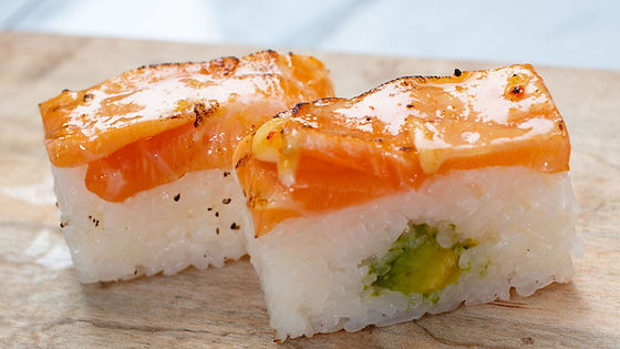 Salmon Pressed Sushi