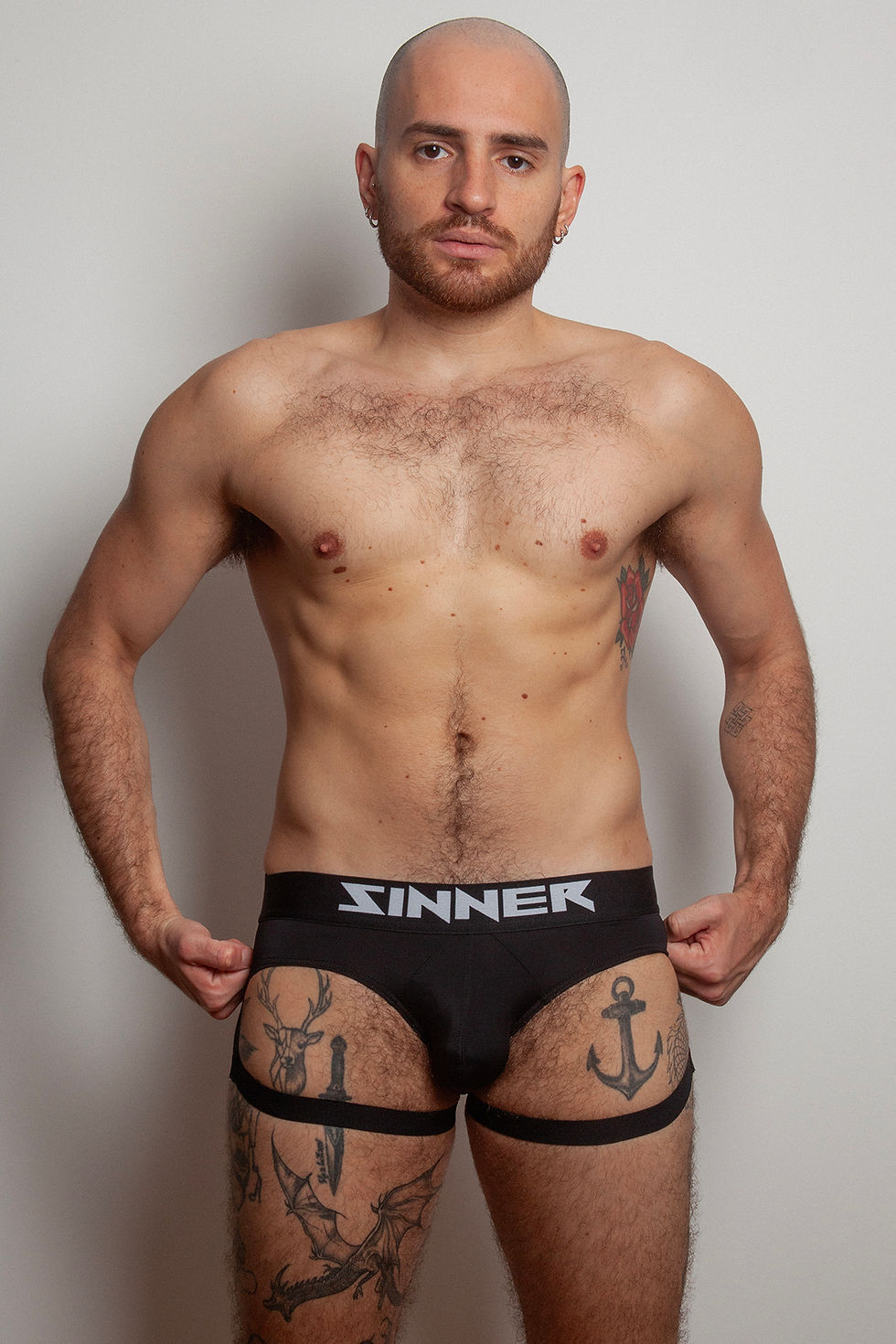 Thumbnail: Black Garter Thong