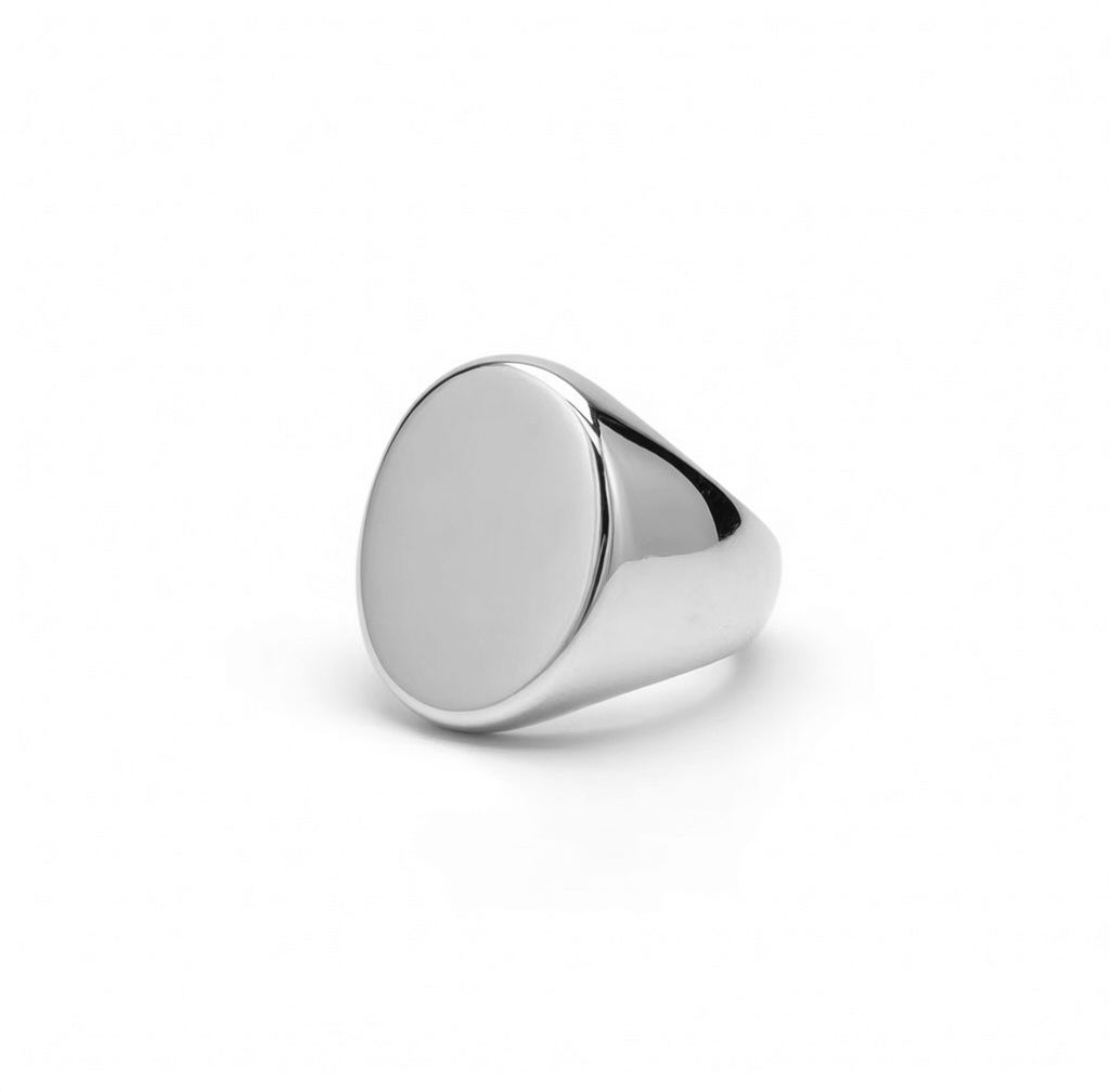 Ellipse Signet Ring