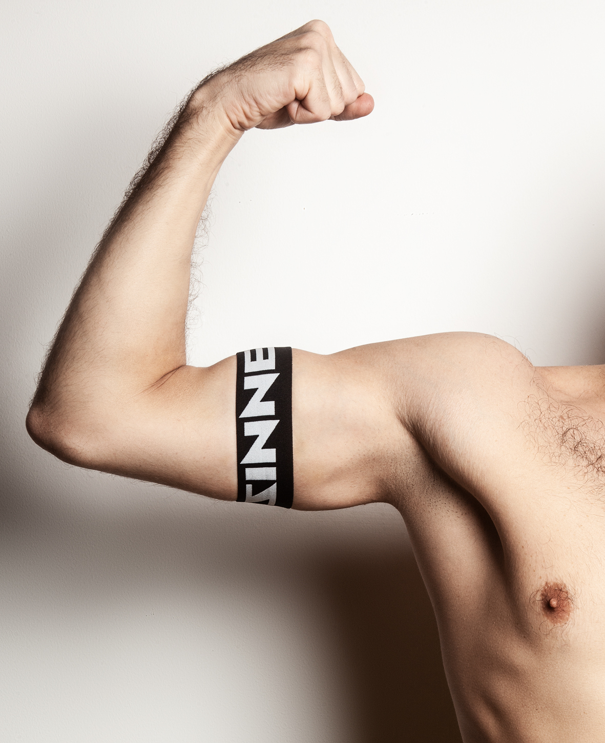  - Noir Sinner Logo Bicep Band