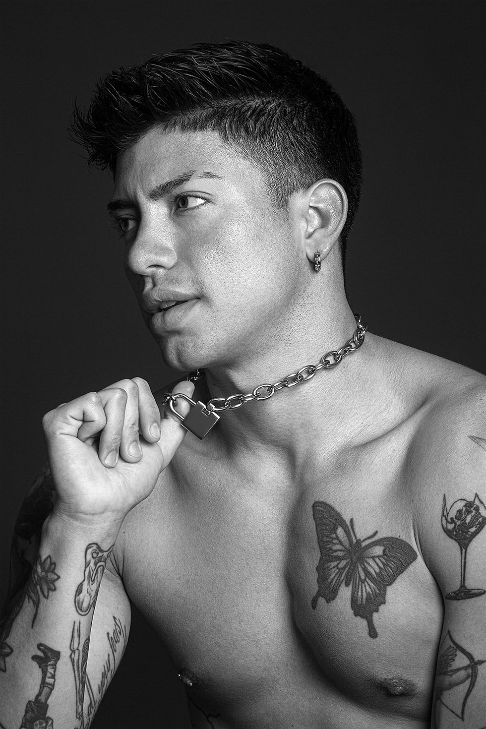 Thumbnail: Padlock Chain Necklace