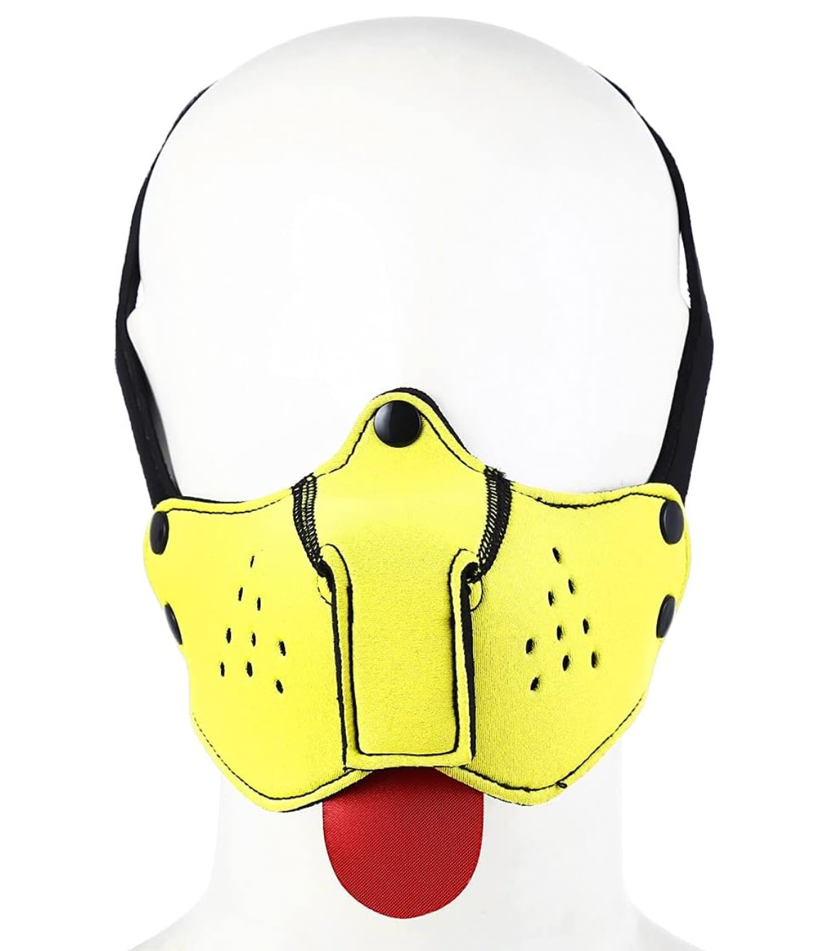 Yellow Neoprene Pup Muzzle
