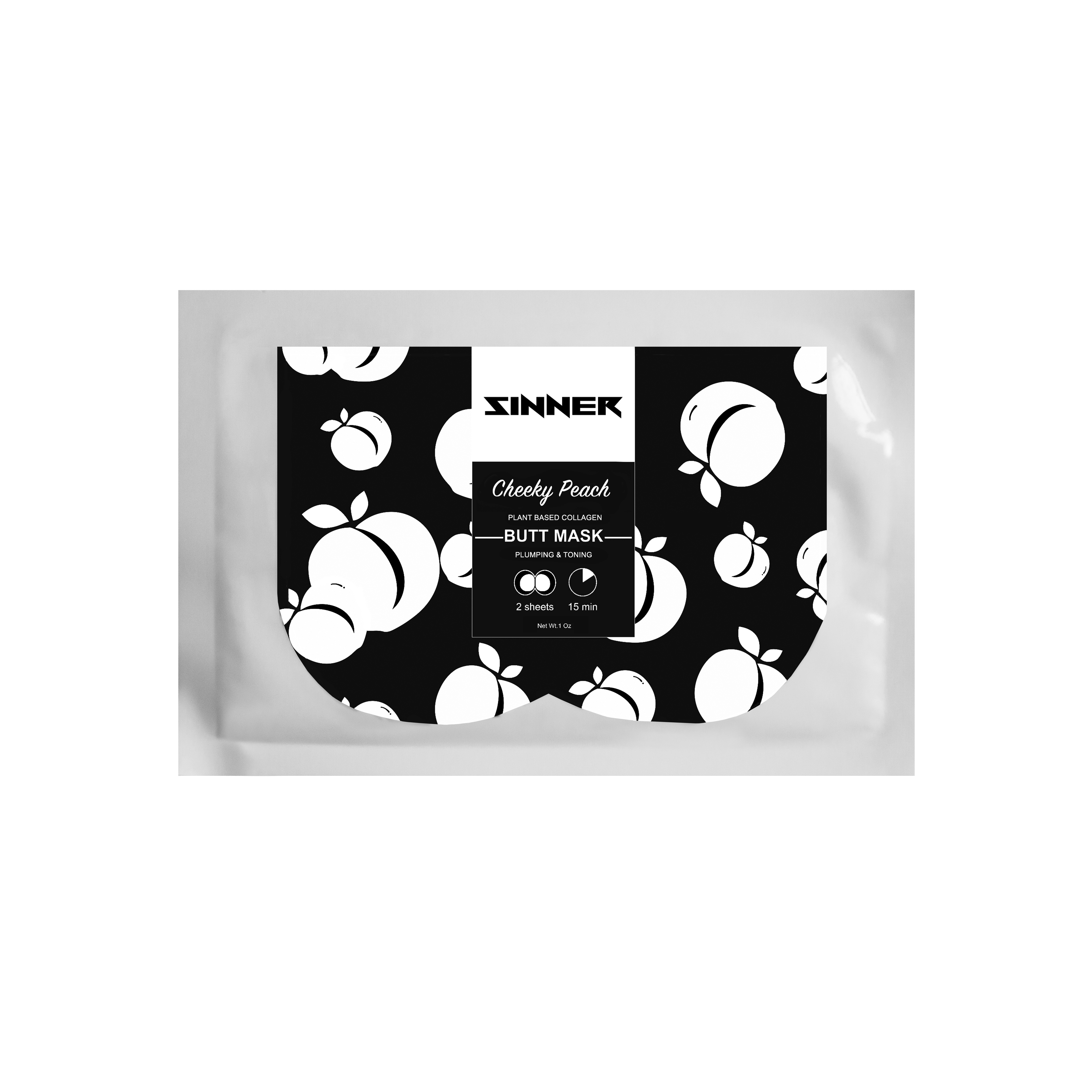  - Cheeky Peach Butt Mask