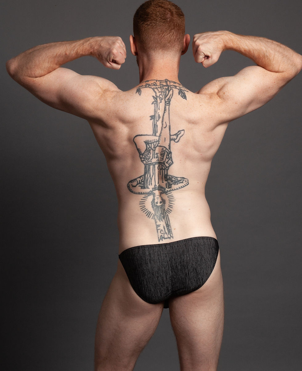 Thumbnail: Black Mesh Brief