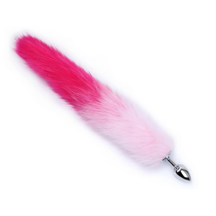 Pink Ombre Foxtail Plug