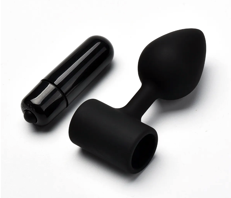 Thumbnail: Vibrating Silicone Butt Plug