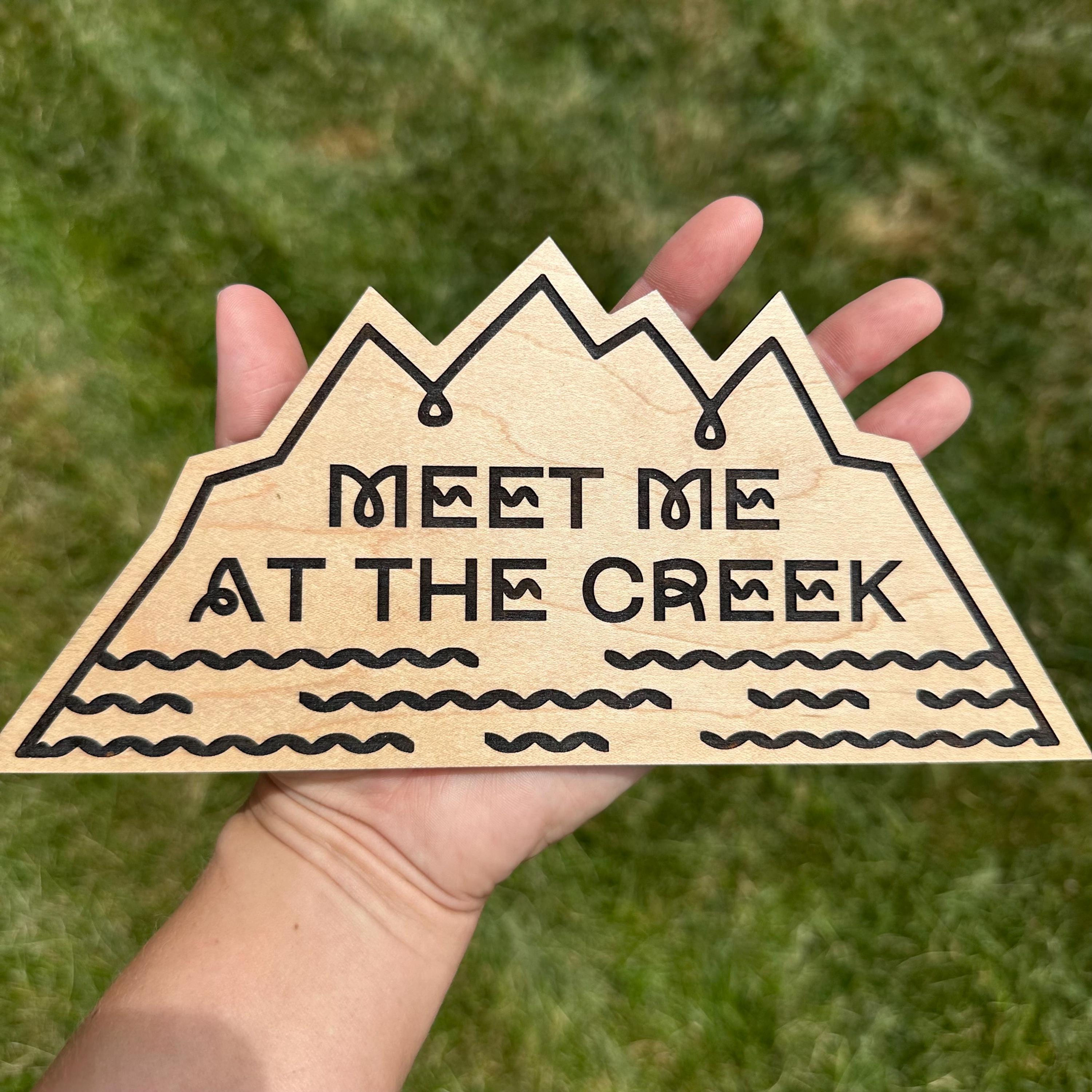 Billy Strings  Meet Me at the Creek Wall Art