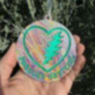Grateful Dead Forever Grateful Ornament
