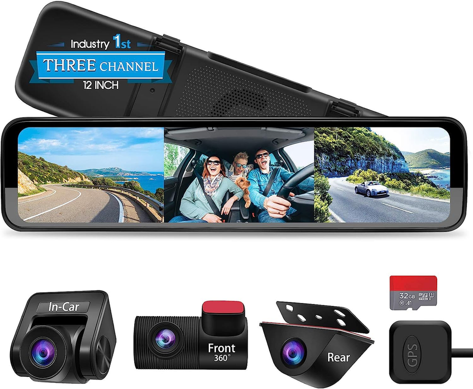 PORMIDO Triple Mirror Dash Cam - A Comprehensive Exploration