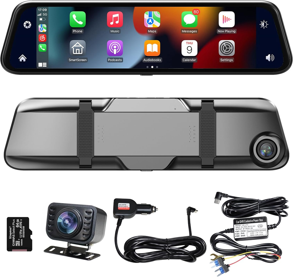 Oncheer Mirror Mounted Dash Cam - A Closer Look