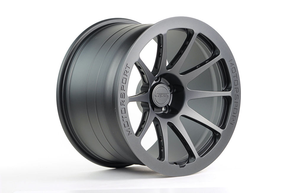 gunmetal 10 spoke race wheel for Lamborghini Gallardo