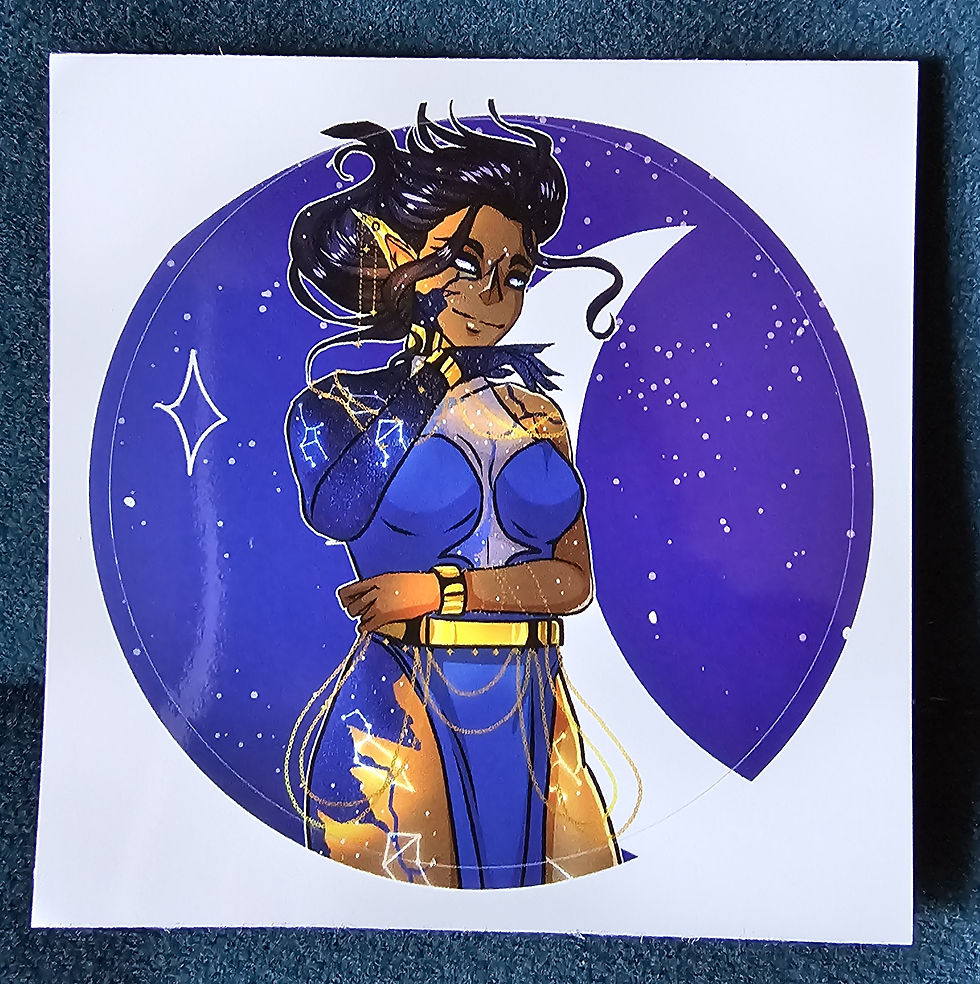 Circle of the Stars Druid Sticker