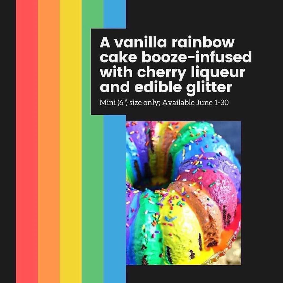 Thumbnail: Brillantina Cake- Rainbow Cake for Pride