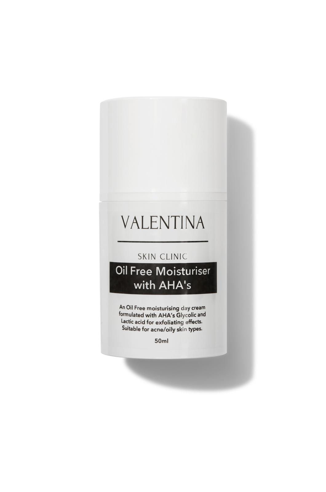 Oil Free Moisturiser with AHA's