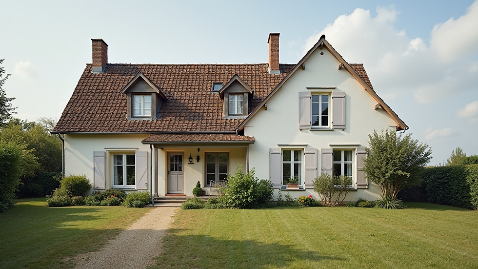 Façade d'une maison traditionnelle à Binche
